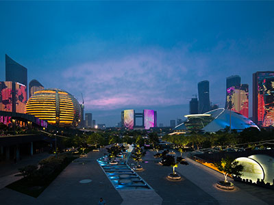 Glorious G20, Charming Hangzhou——Themed Lighting of G20 Summit in Hangzhou -Qianjiang New Town