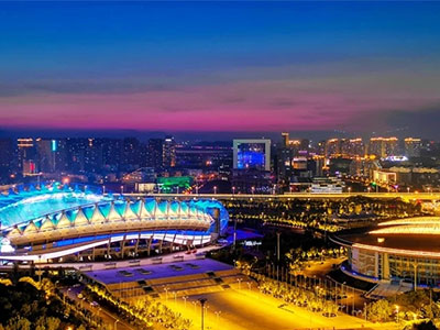 Themed lighting in the 7th CISM Military World Games in Wuhan