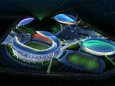 Lighting project for Zunyi Olympic Sports Center, Guizhou