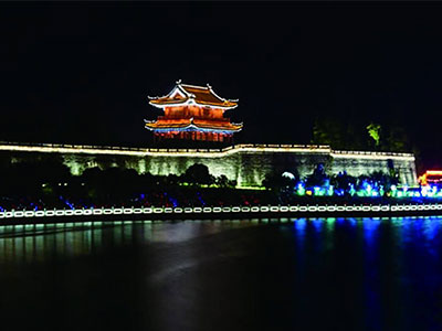 Outdoor Lighting Design of Chibi Ancient City, Hubei