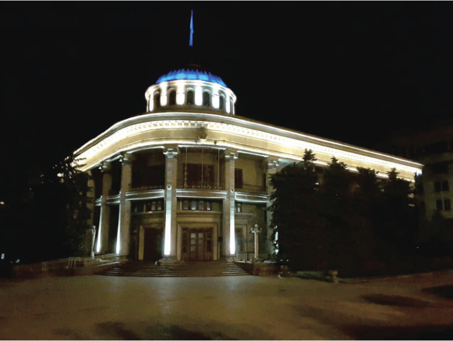 2016.4 Almaty, Kazakhstan - District Government Building